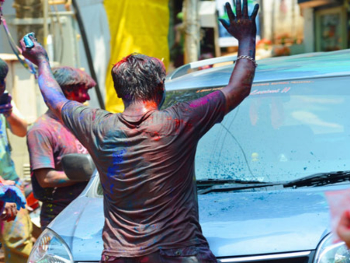 Holi Car Care Tips