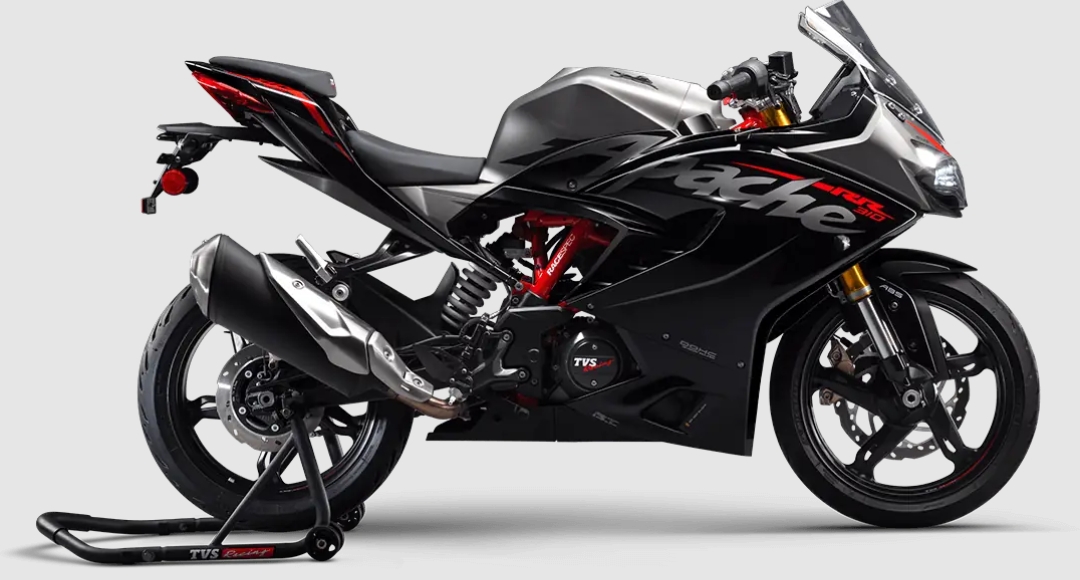 नवीन वर्ष, नवीन वेग TVS Apache RR 310 2025 अवतार ₹2.78 लाखांत तुमचा होईल