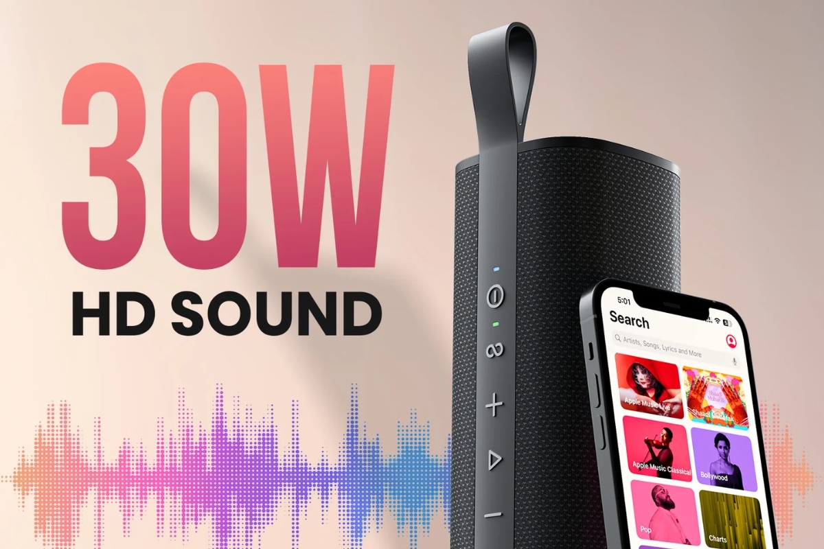 Portronics Fynix Bluetooth Speaker फक्त ₹2,599 मध्ये 30W आवाज आणि जबरदस्त बॅसचा अनुभव