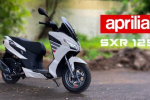 Aprilia SXR 125 40 kmpl मायलेजसह स्मार्ट लुक आणि स्मार्ट तंत्रज्ञानाची स्कूटर