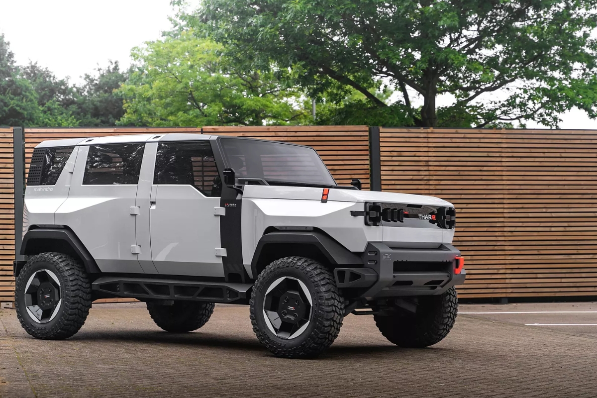 Mahindra Thar E इलेक्ट्रिक साहस, शहरी ड्रायव्हिंग आणि पर्यावरणाचा आदर, ₹15.00 लाखात