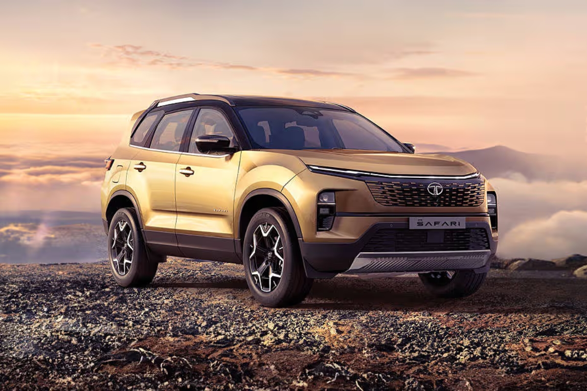Tata Safari रुबाबदार डिझाइन आणि सुरक्षितता ₹15.49 लाख मध्ये