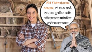 PM Vishwakarma Scheme ₹3 लाख कर्ज, ₹15,000 टूलकिट आणि प्रशिक्षणासह पारंपरिक कलेला नवा श्वास