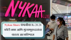 Nykaa Share कंपनीचा Rs 20.28 कोटी नफा आणि गुंतवणूकदारांचा वाढता आत्मविश्वास