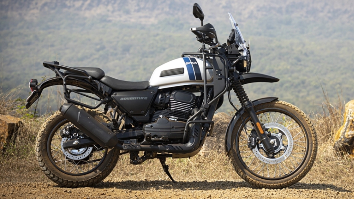Yezdi Adventure Rs 2.18 लाखात धाडसी डिझाईन, एलईडी हेडलाइट्स आणि अ‍ॅडव्हेंचर रेडी फीचर्स